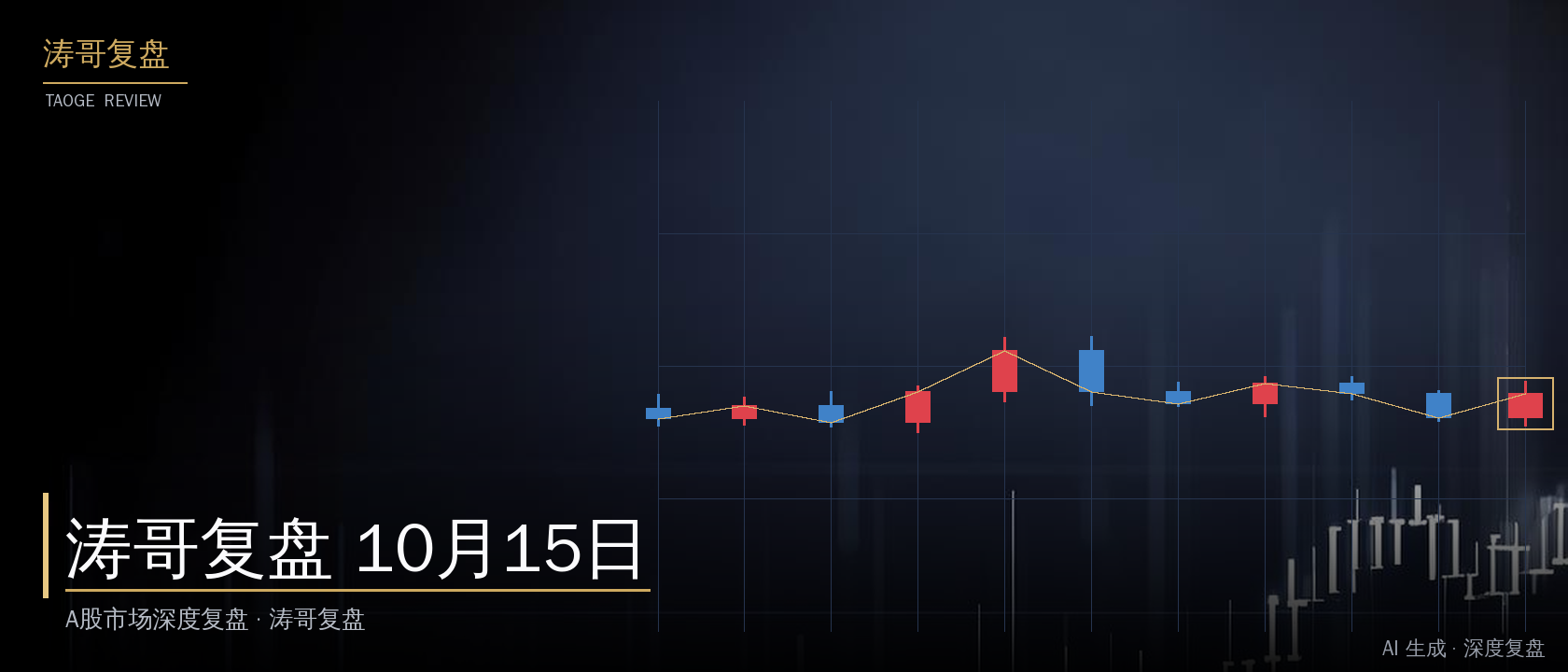 涛哥复盘 10月15日